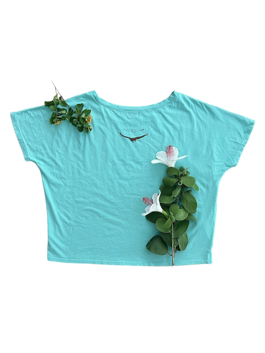 Nā Manu o ka Nahele | Kimono top - light blue *ASF*