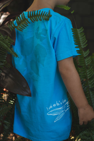 Weke + Wauke | Keiki Tee - blue