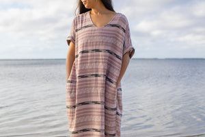 Ke Ao Kaha'ea | Maxi Dress - dusty rose