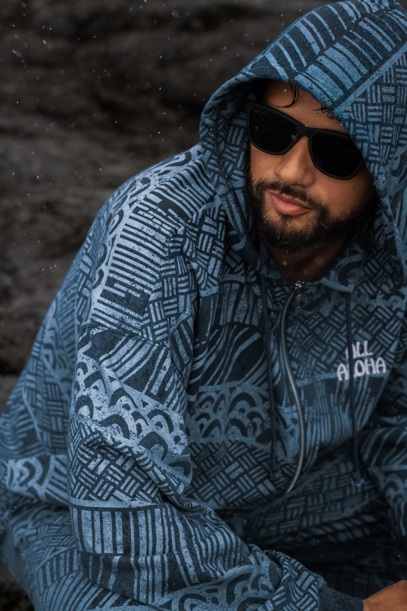 He Ho'ehono Ua | Zip-up Hooded Jacket