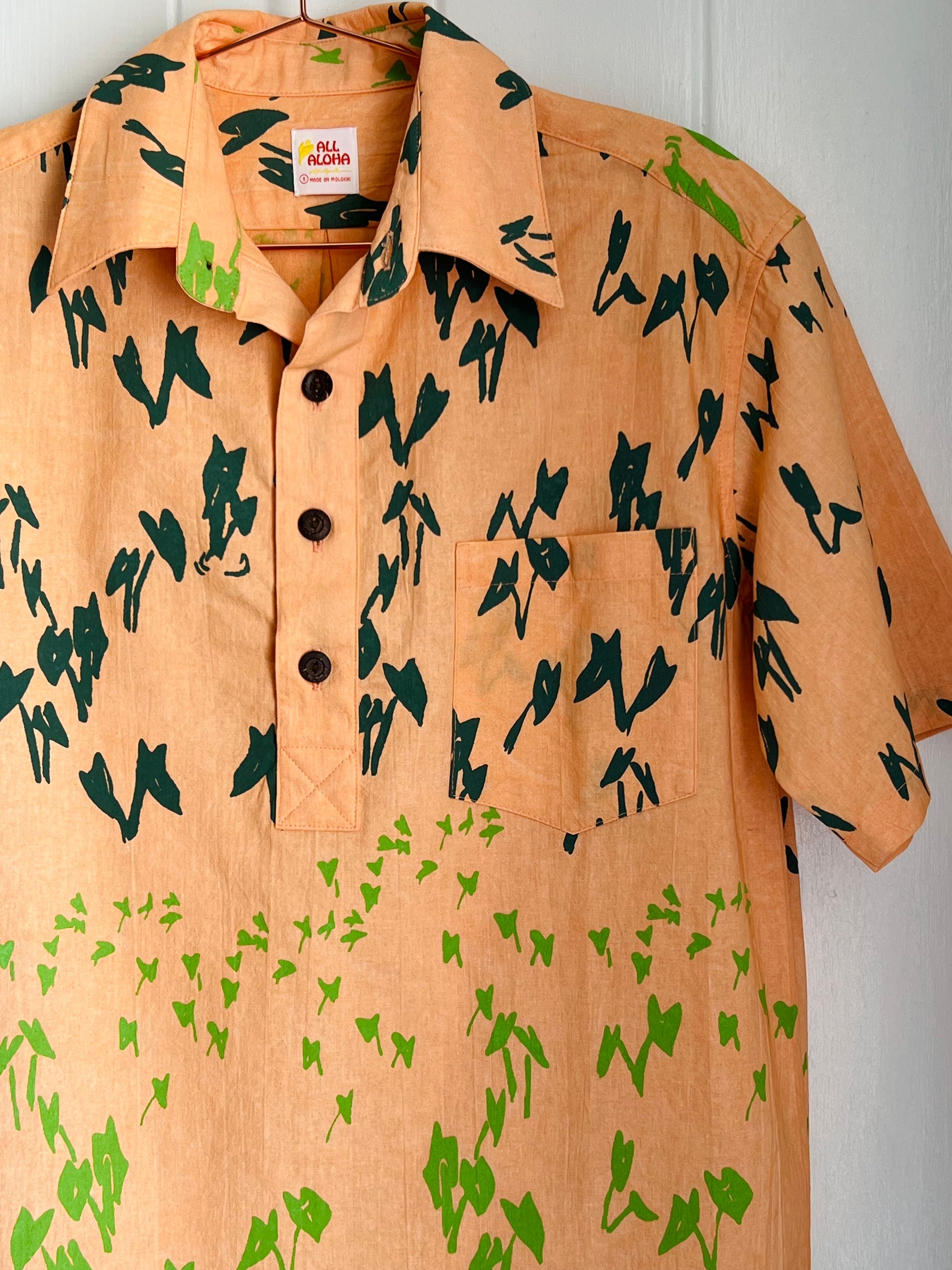 All Aloha | Pullover Aloha Shirt | Kalo - orange
