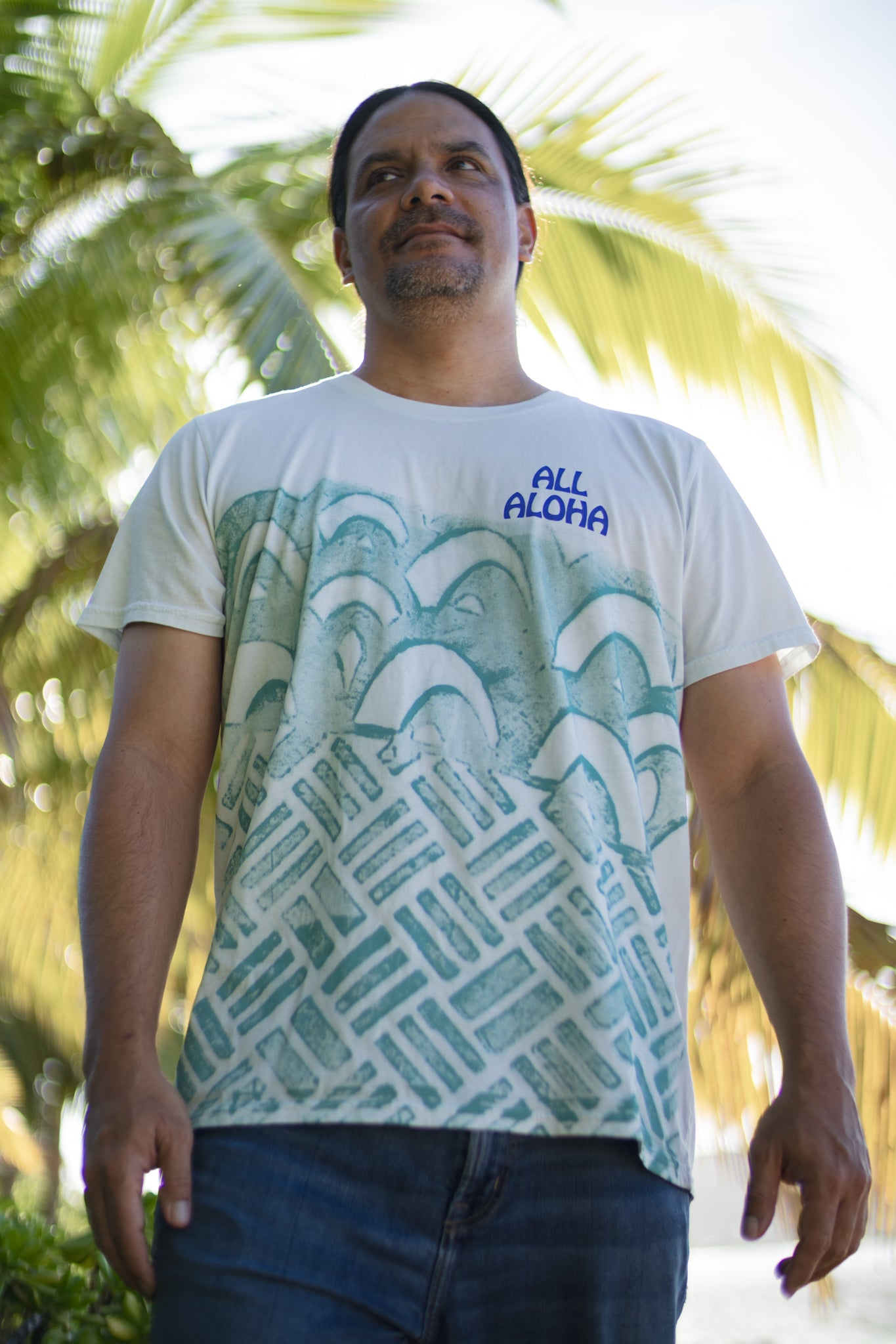 All Aloha | Unisex Tee - He Ho'oheno Ua Woodblock *ASF*