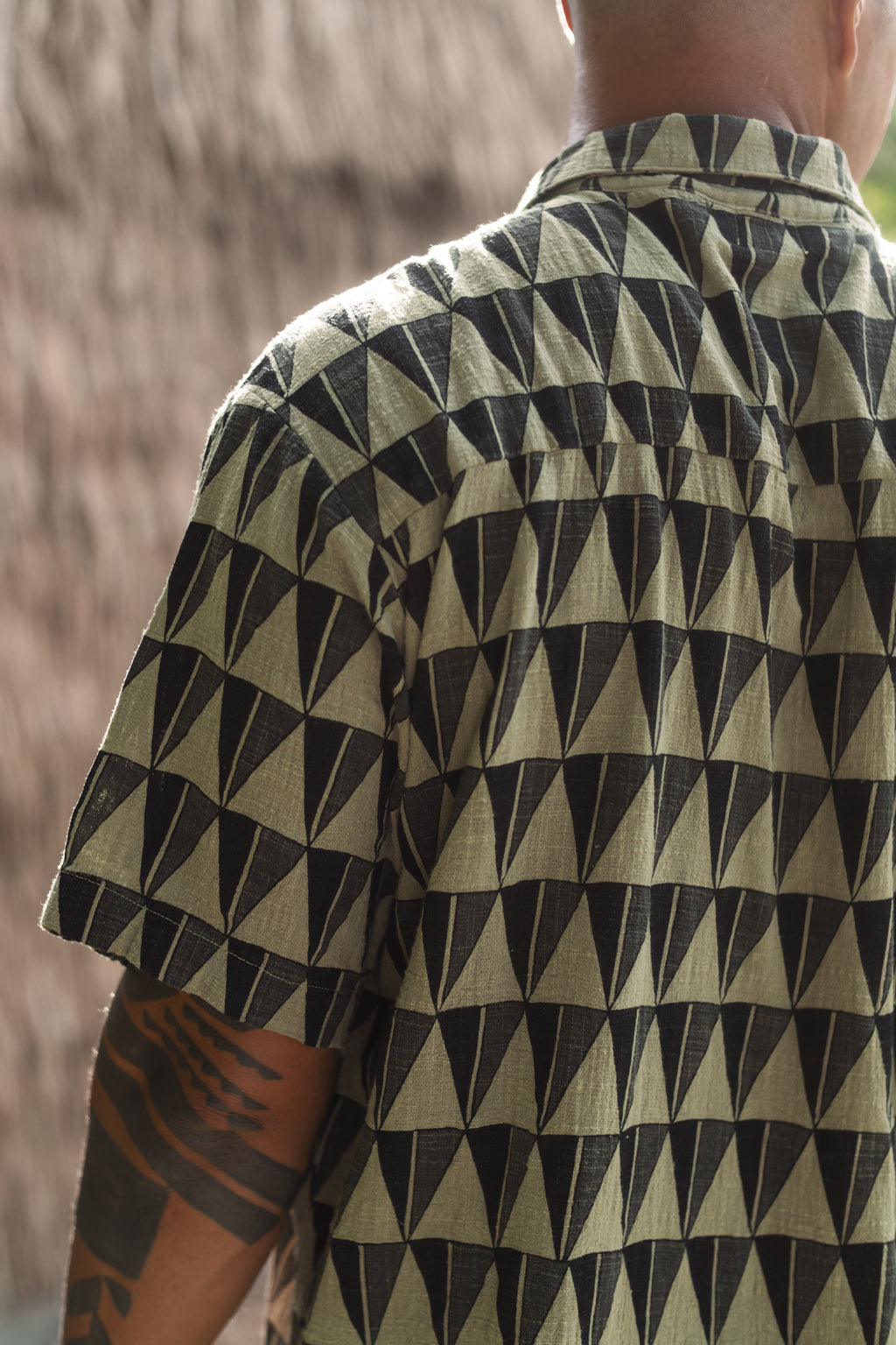 Kūlua | Kāne Aloha Shirt - green