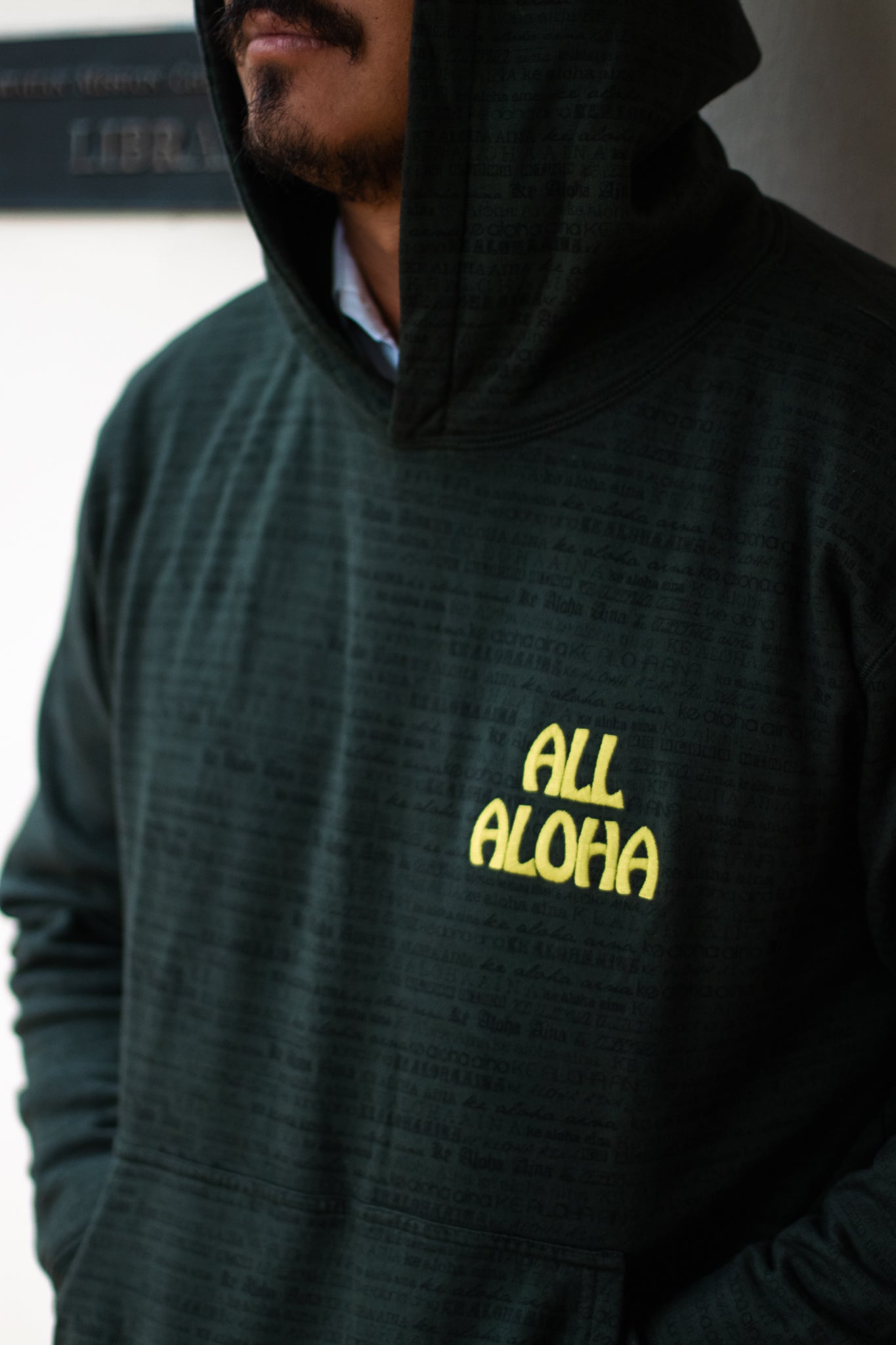 Ke Aloha 'Āina | Unisex Hooded Sweatshirt - all over print