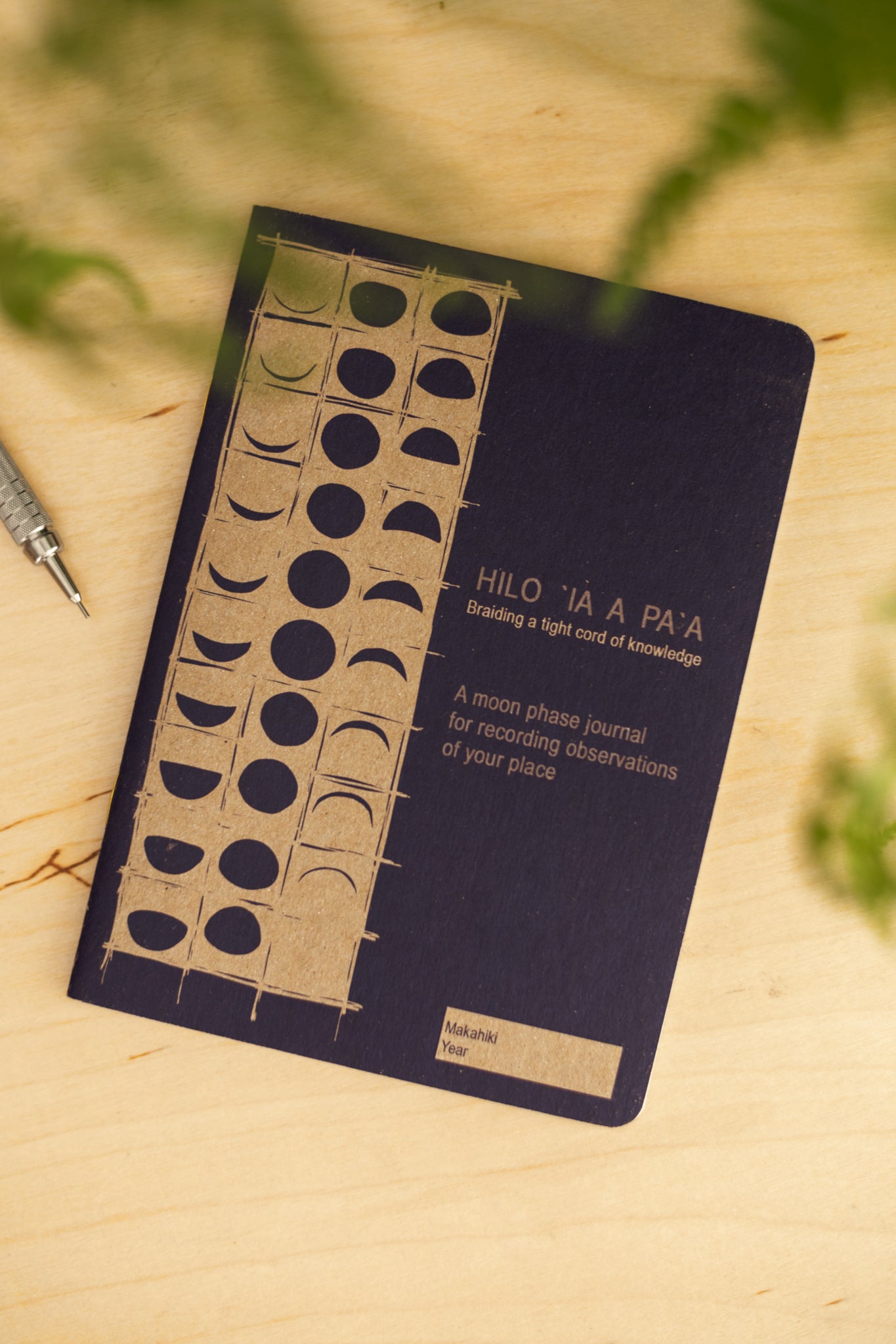 Moon Asf Hilo ʻIa A Paʻa | Moon Phase Journal - purple - *ASF* – the kealopiko shop