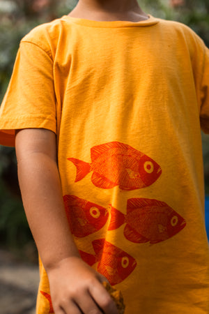 'Āweoweo | Keiki Tee - orange