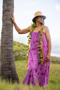 Nenue & Pōhuehue | Spaghetti Strap Dress - purple