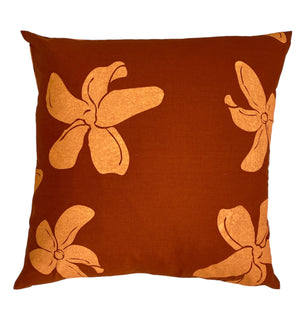 All Aloha | 20" Cotton Pillowcase - Solid | Hōlei - rust - *ASF*