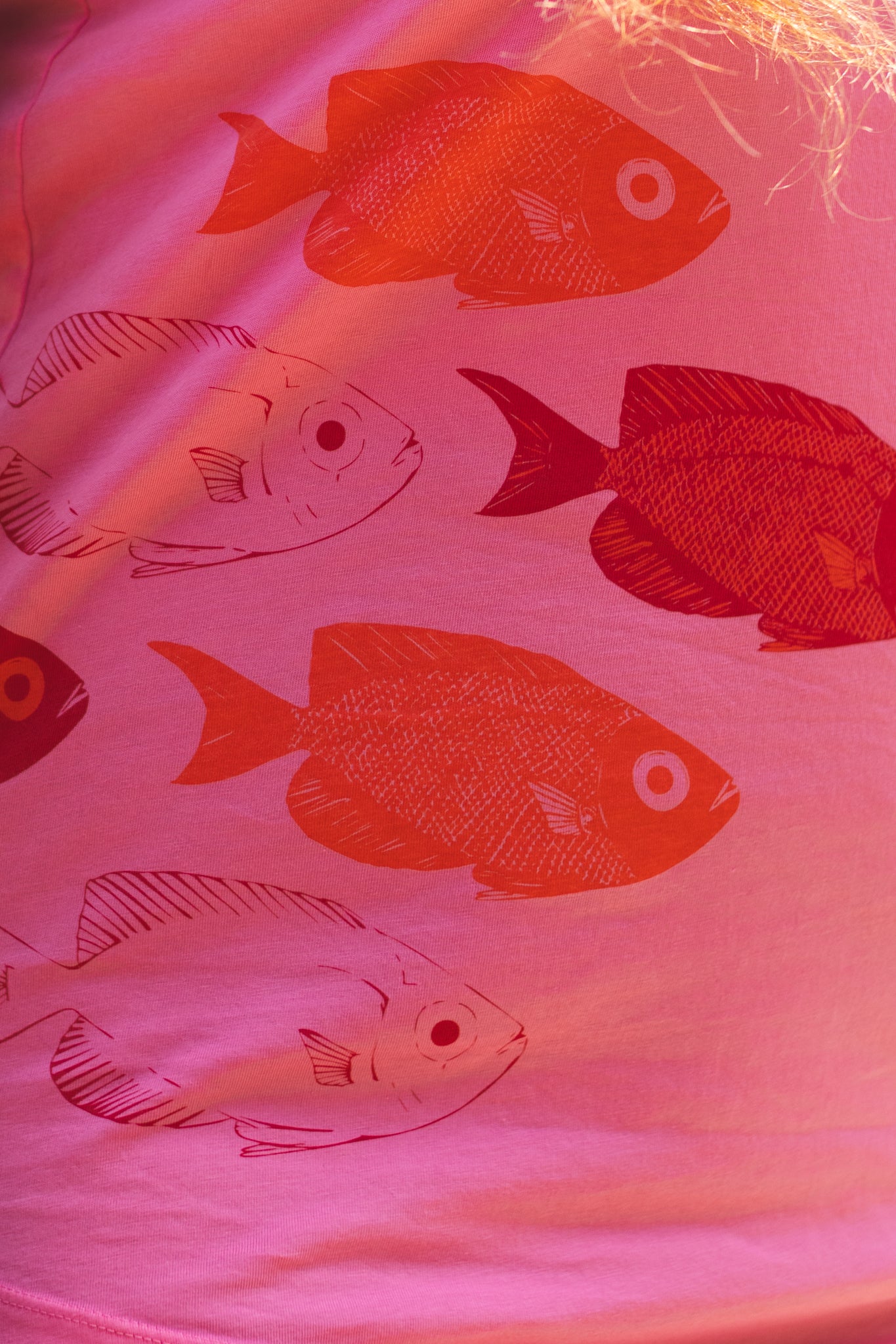 'Āweoweo | Wahine Scoop Tee - pink