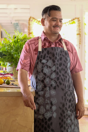 All Aloha | Kawika's Apron |  'Ekaha - gray - *ASF*