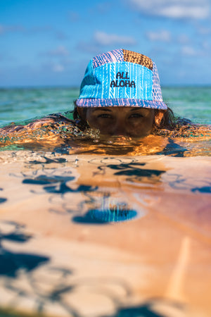 All Aloha | 5-Panel Camper | Kapa Watermark - Patchwork - ALL SALES FINAL