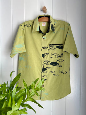 All Aloha | Button-down Aloha Shirt | Aku - green