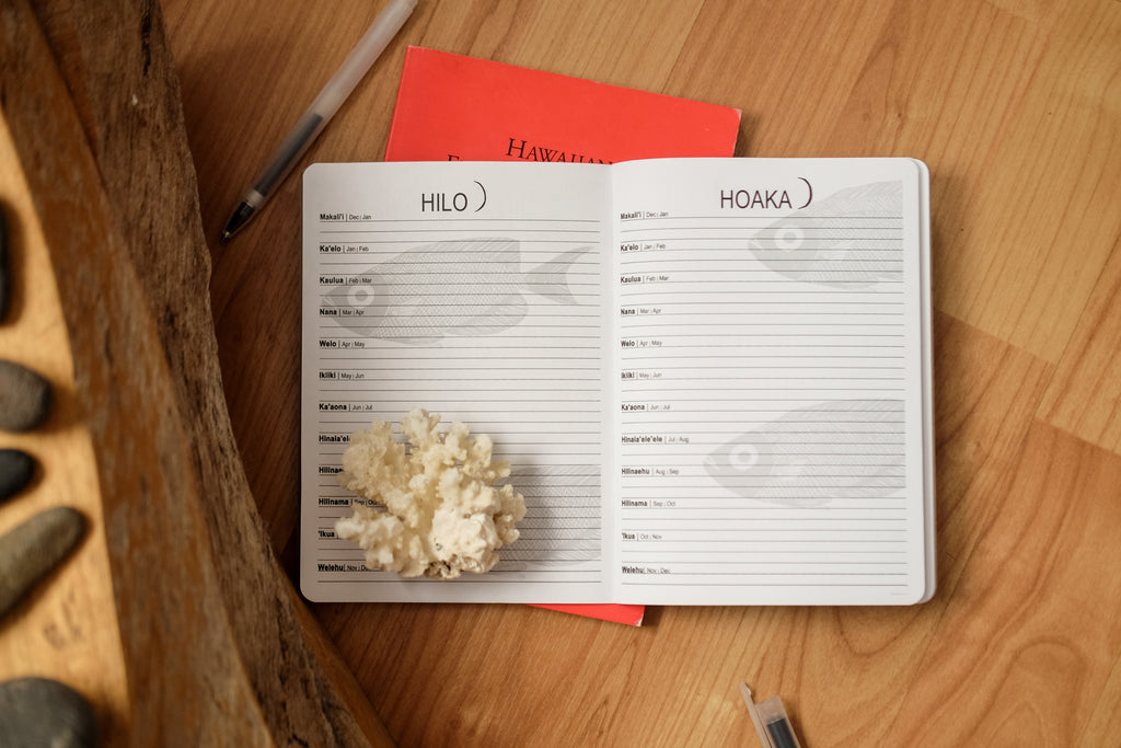 Hilo ʻIa A Paʻa | Moon Phase Journal - black - *ASF*