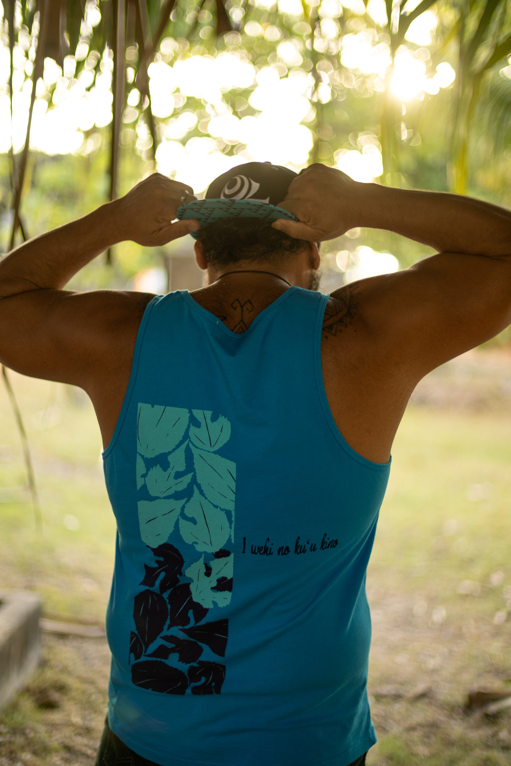 Weke + Wauke | Kāne Tank - blue