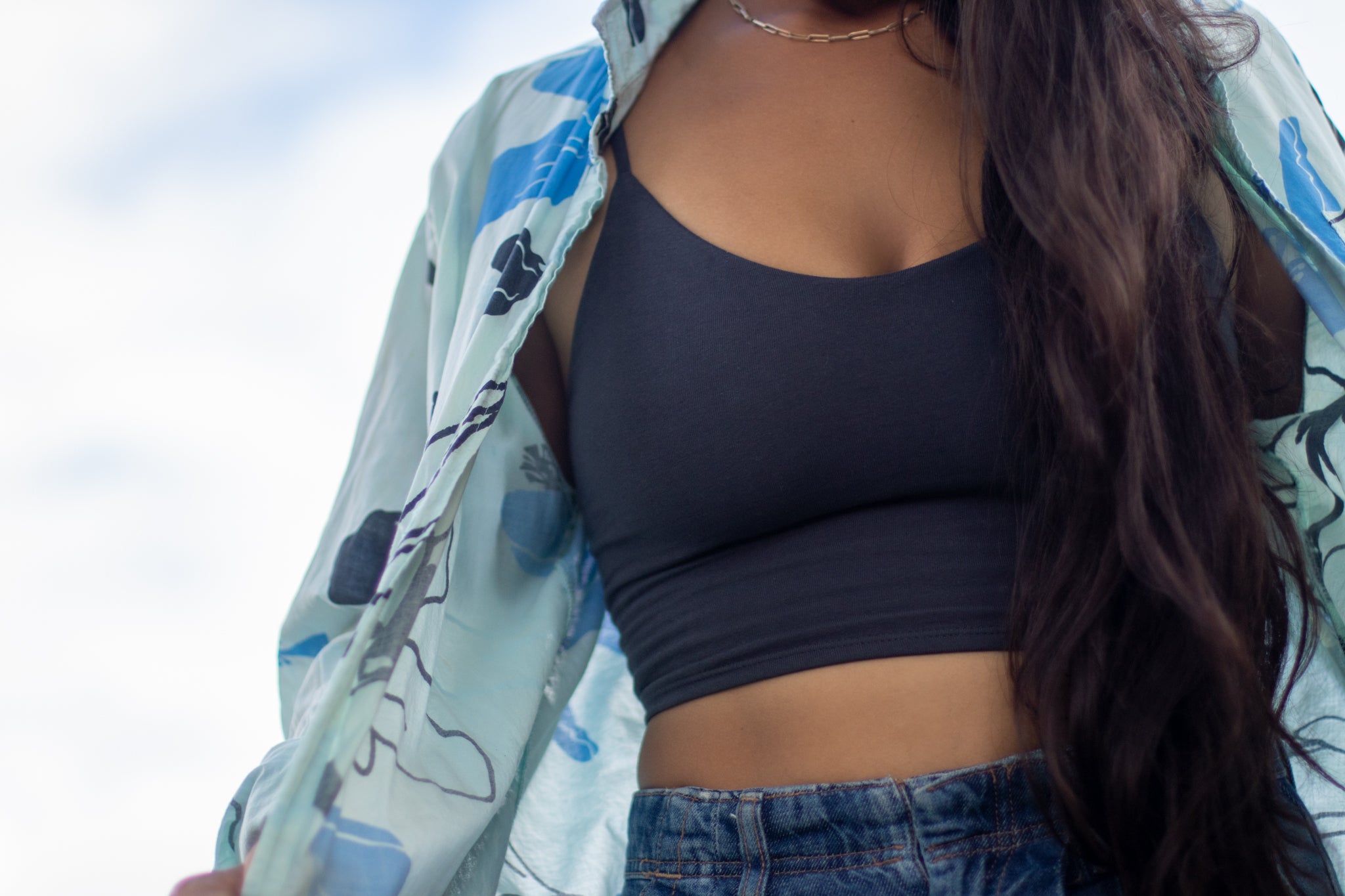 Pilialo | Long bralette - black - *ASF*