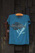 Moa + Hulumoa | Keiki Tee - navy
