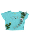 Nā Manu o ka Nahele | Kimono top - light blue *ASF*