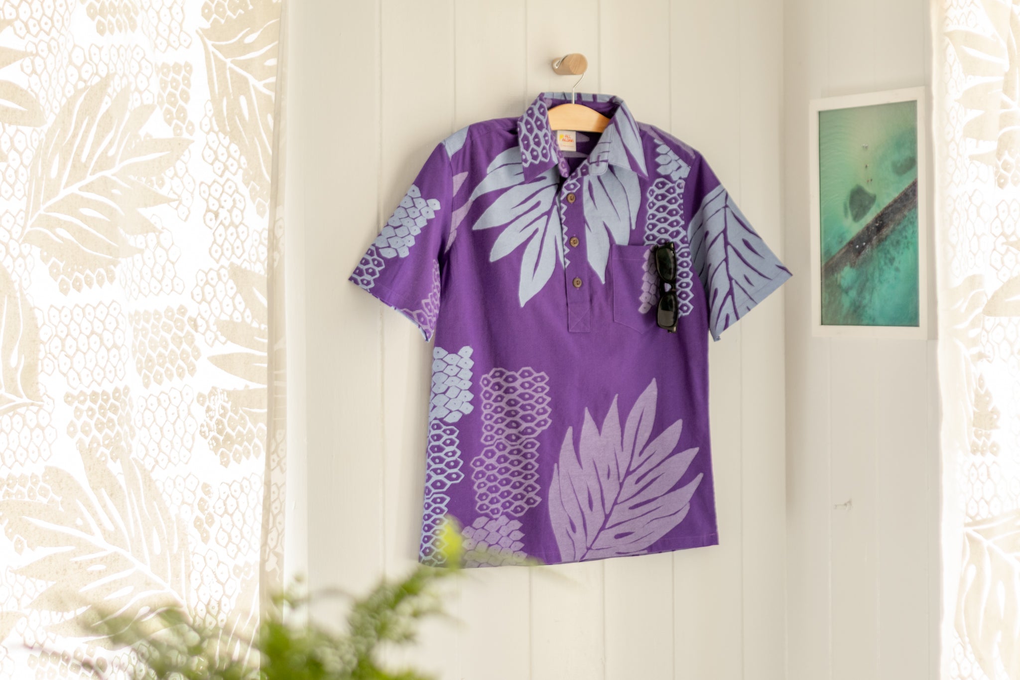 All Aloha | Pullover Aloha Shirt | ʻUlu - purple