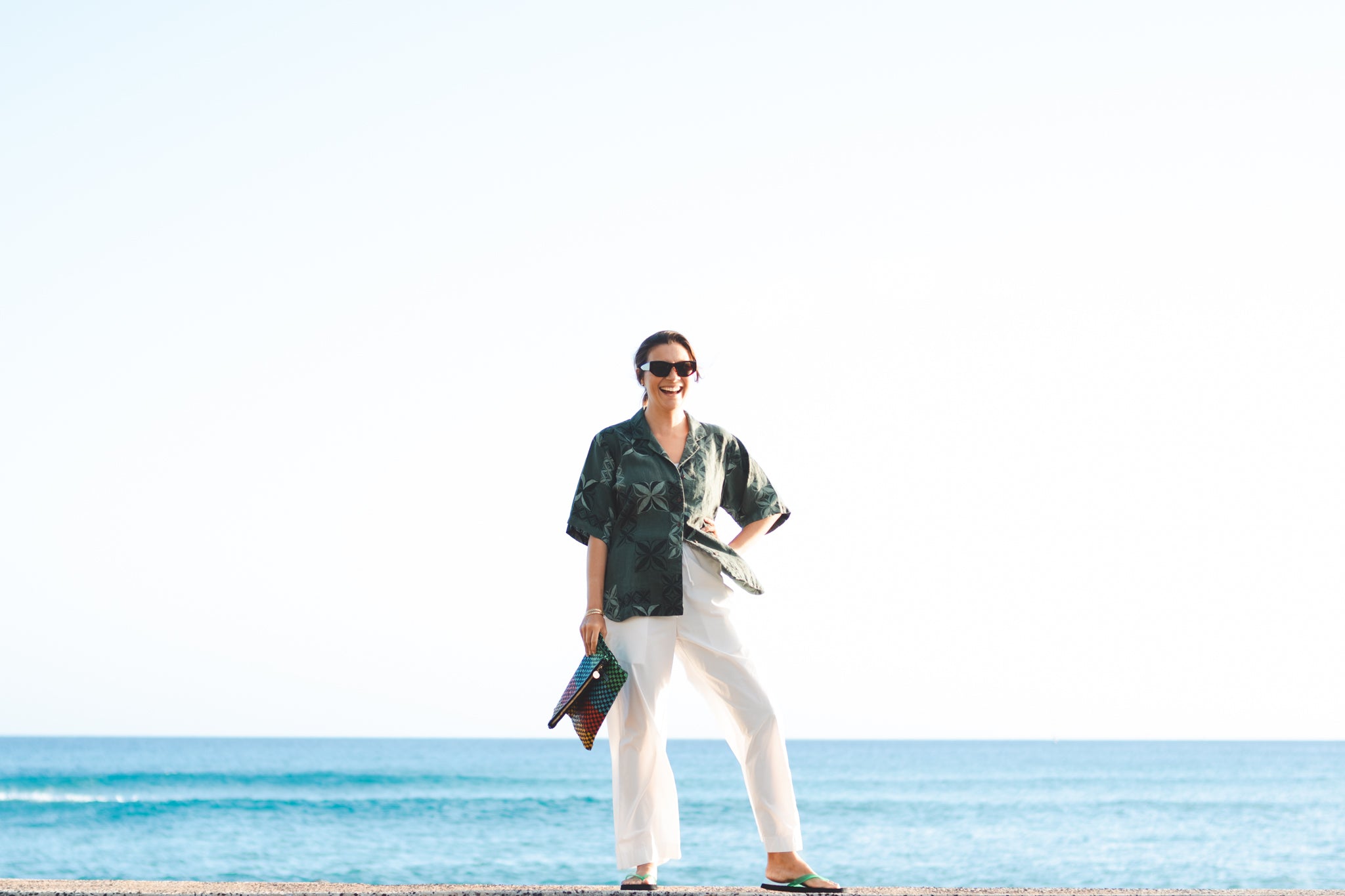 Moana Motifs | Breezy Top - green