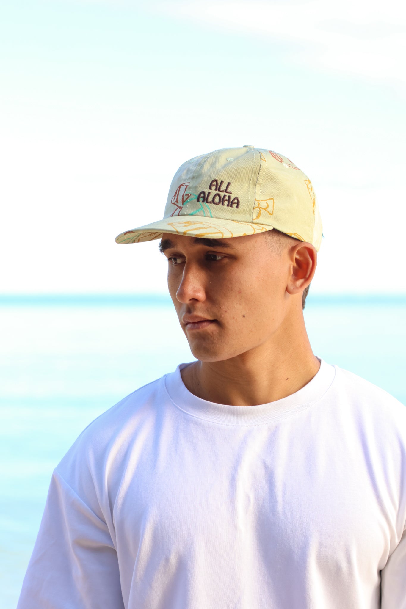 All Aloha | 6-Panel Dad Cap | Manini - pistachio - ALL SALES FINAL