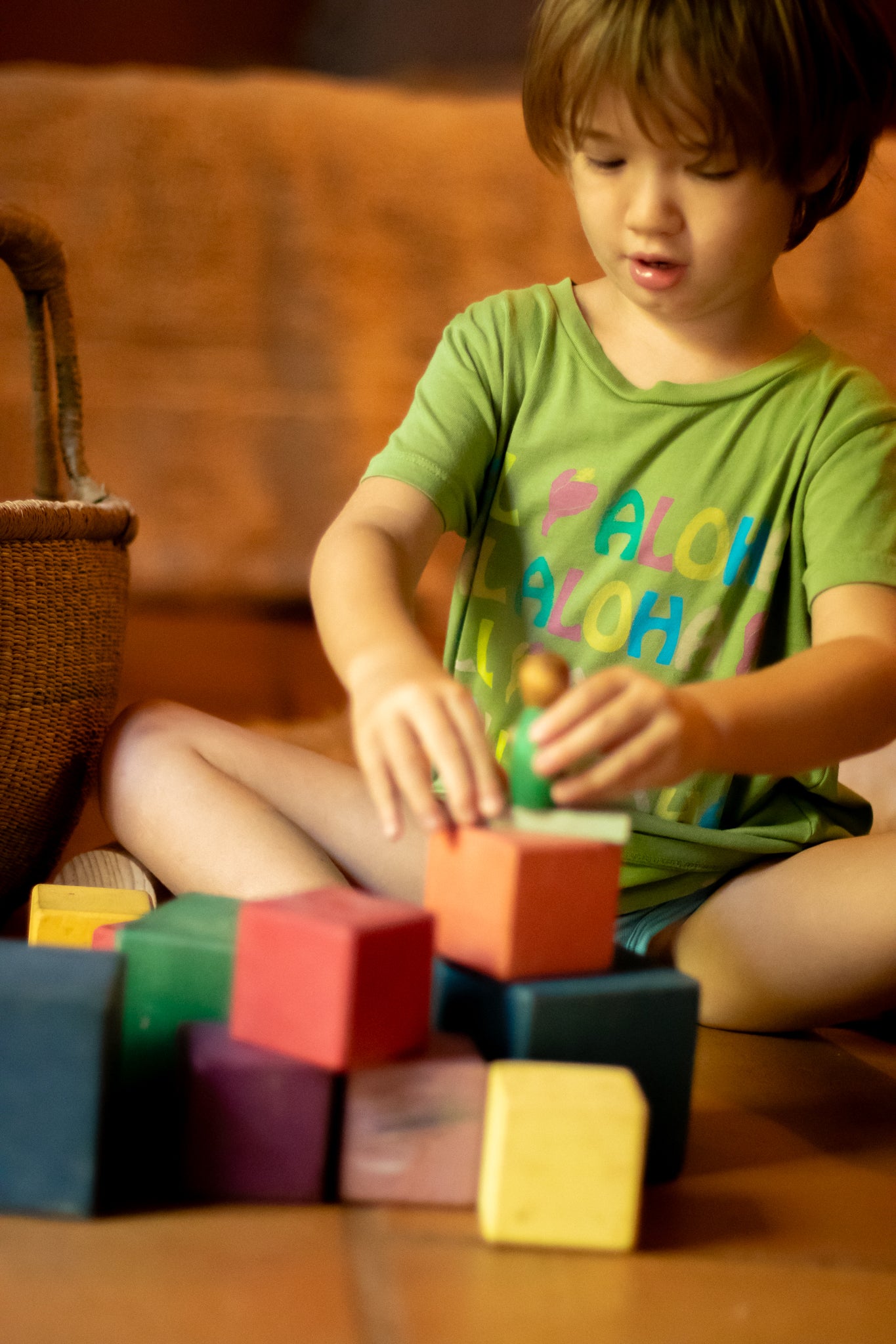 All Aloha | Keiki Tee - green