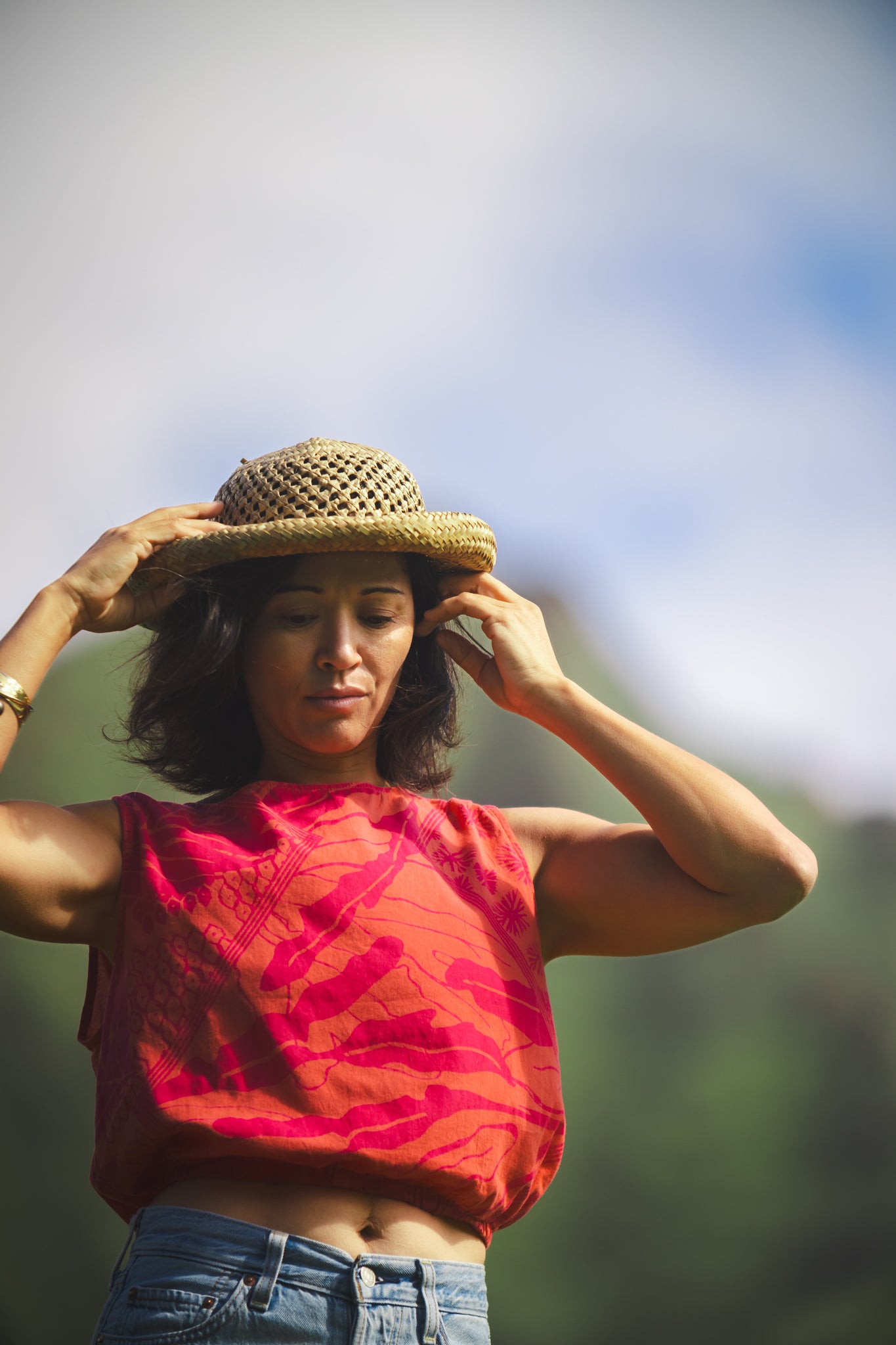 Hālanalana | Tank - orange