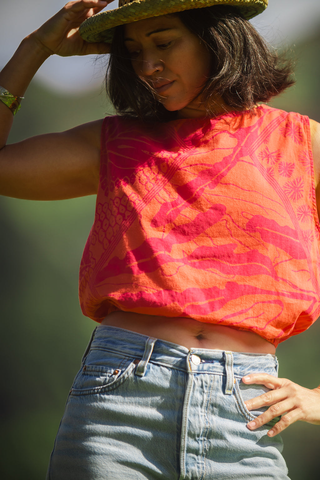 Hālanalana | Tank - orange