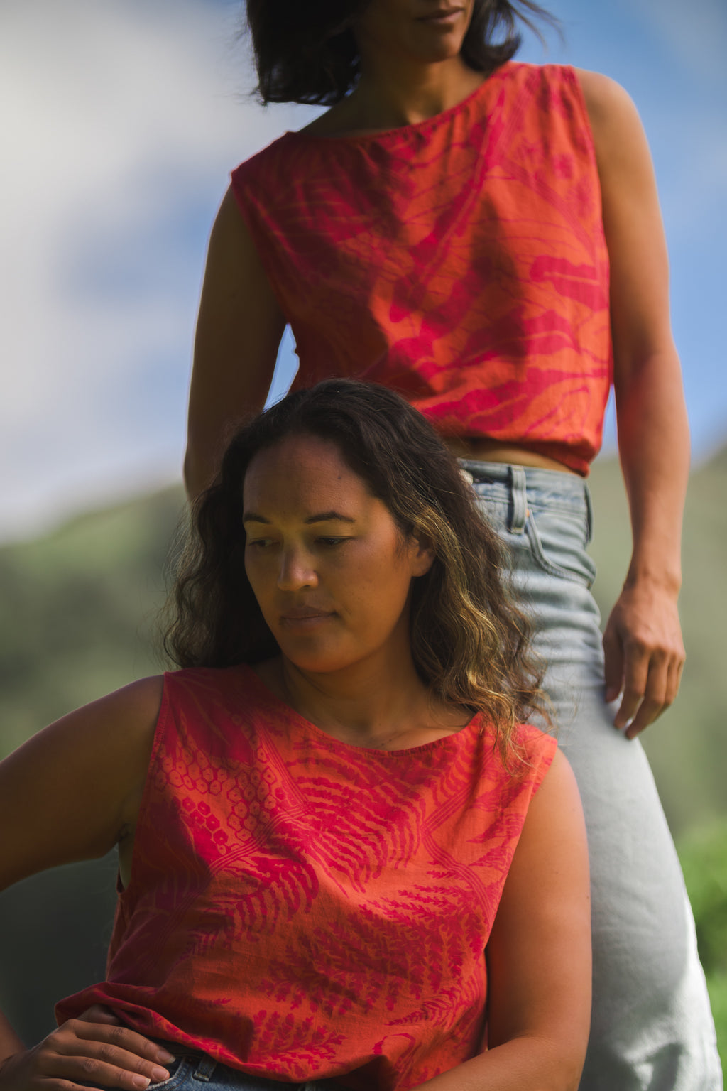 Hālanalana | Tank - orange