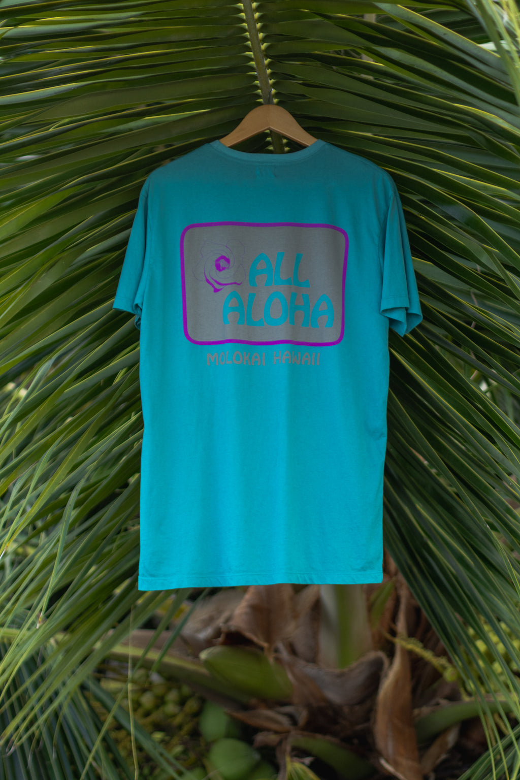 Pua Hau | Kāne Tee - teal