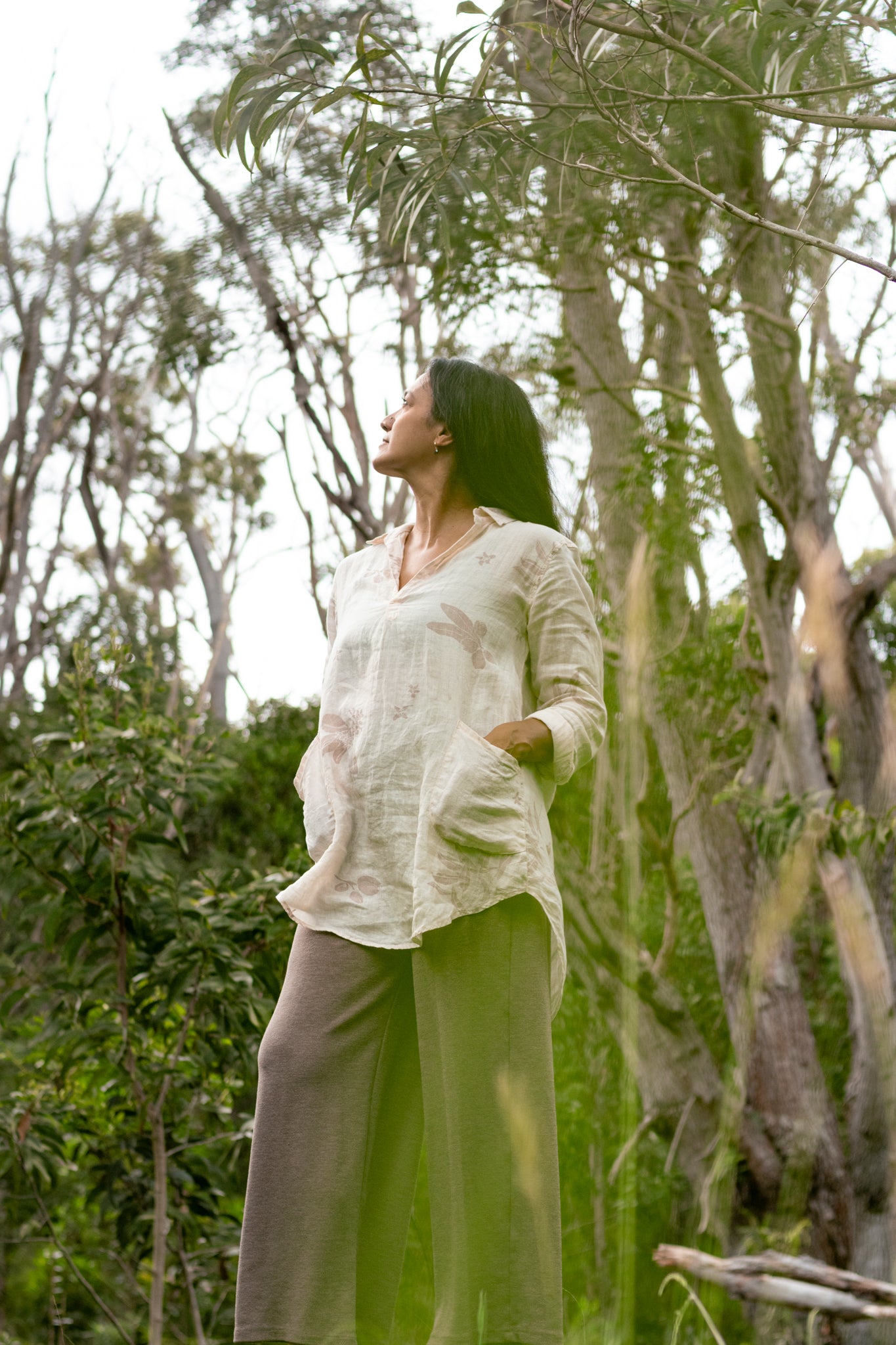 ʻIliahi | Linen ʻAhukai - creme