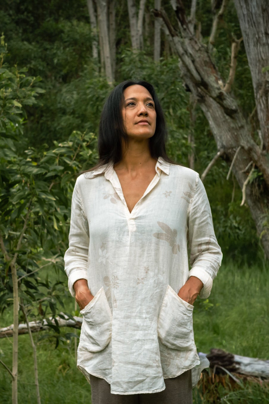 ʻIliahi | Linen ʻAhukai - creme