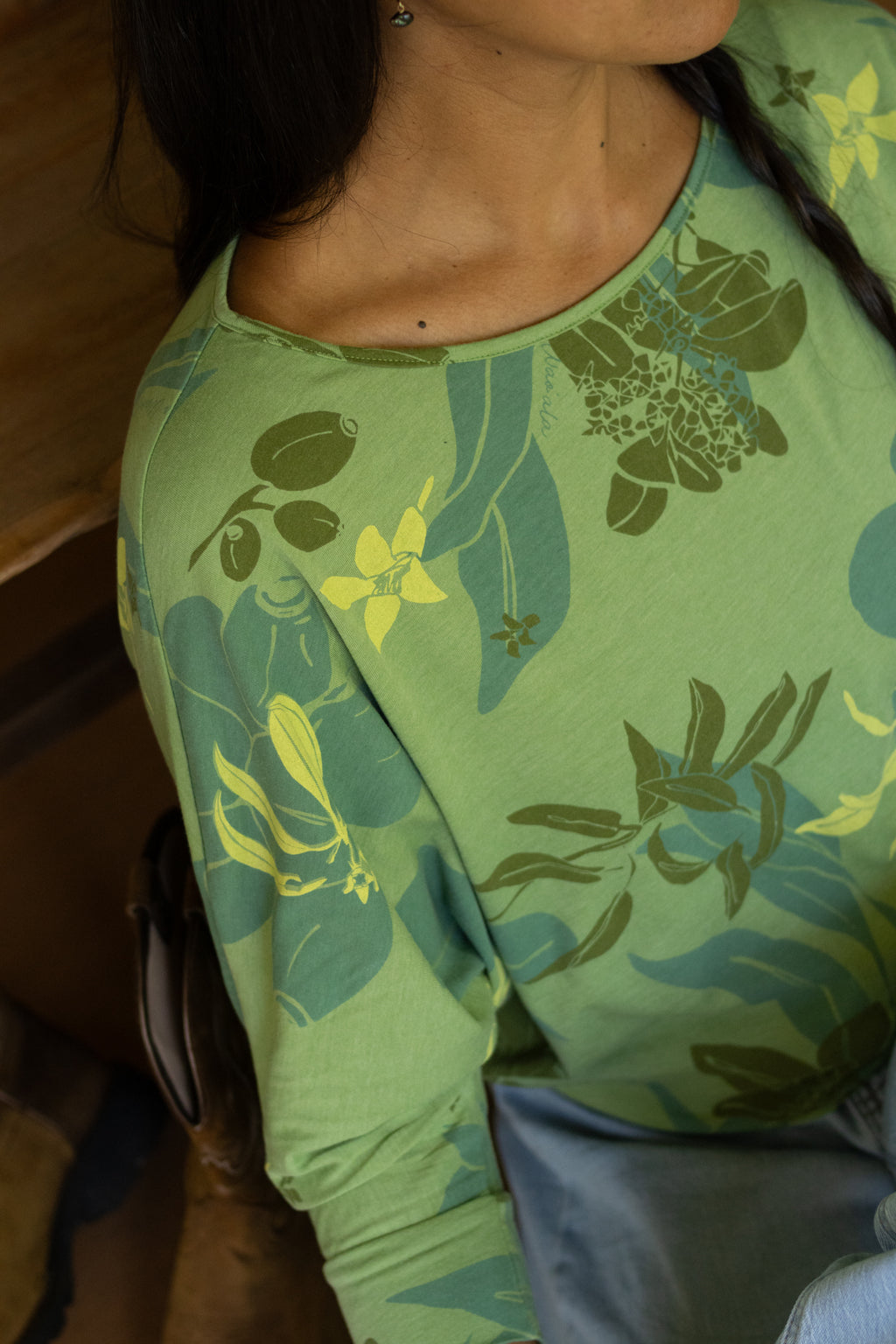 ʻIliahi | Dolman - green