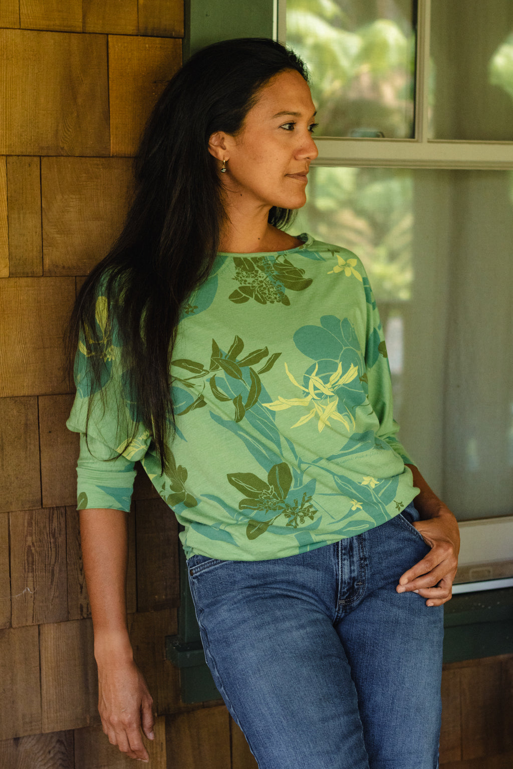 ʻIliahi | Dolman - green