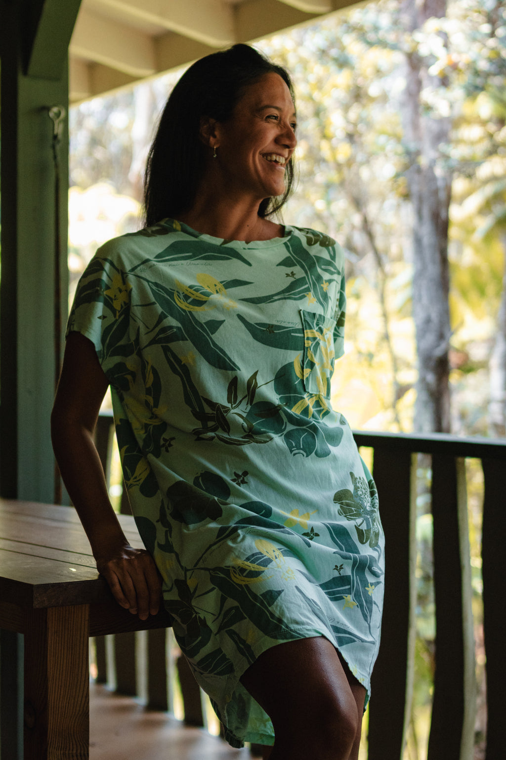 ʻIliahi | Tee dress - mint