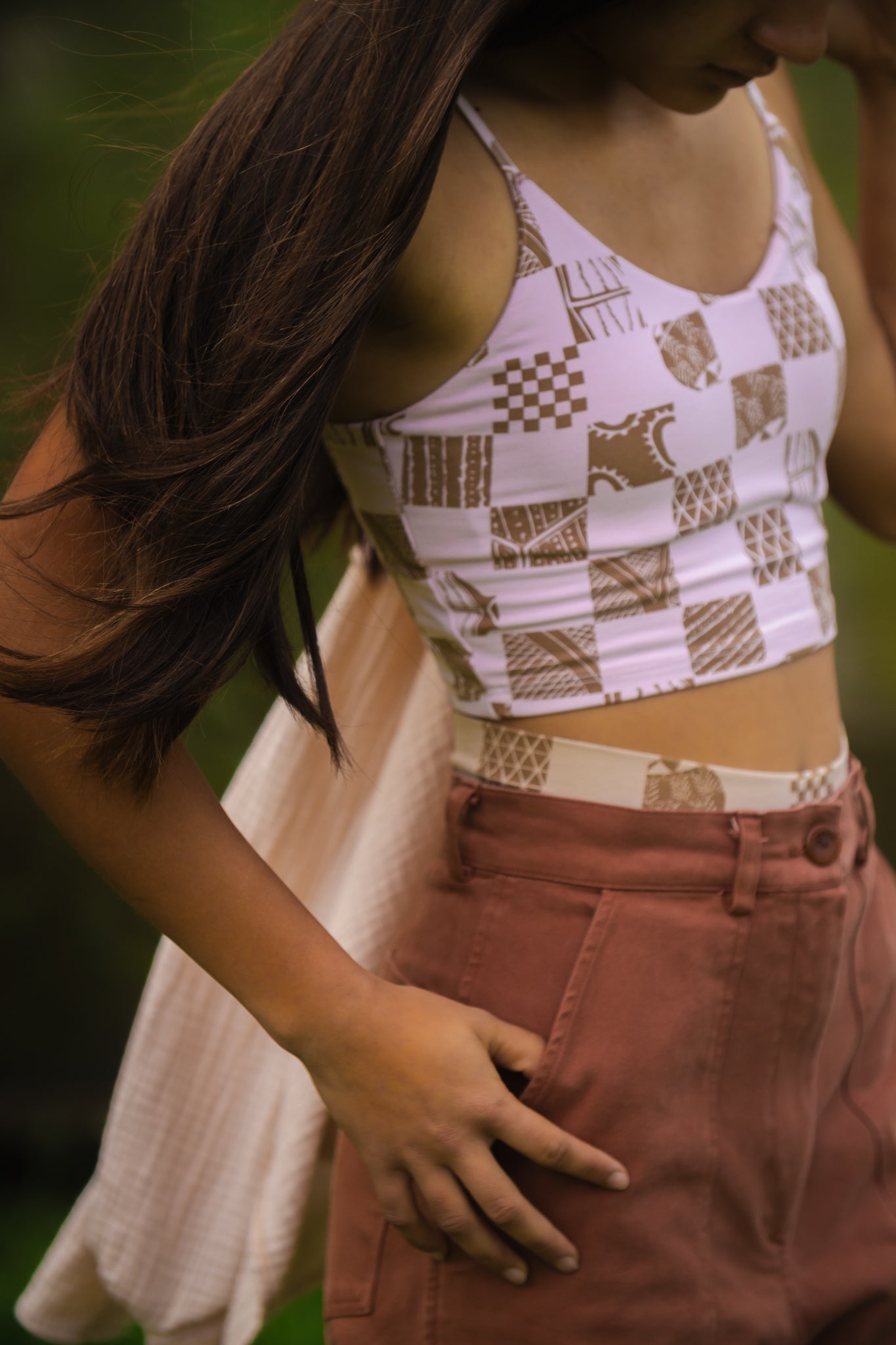 Ipu | Long bralette - light pink - *ASF*