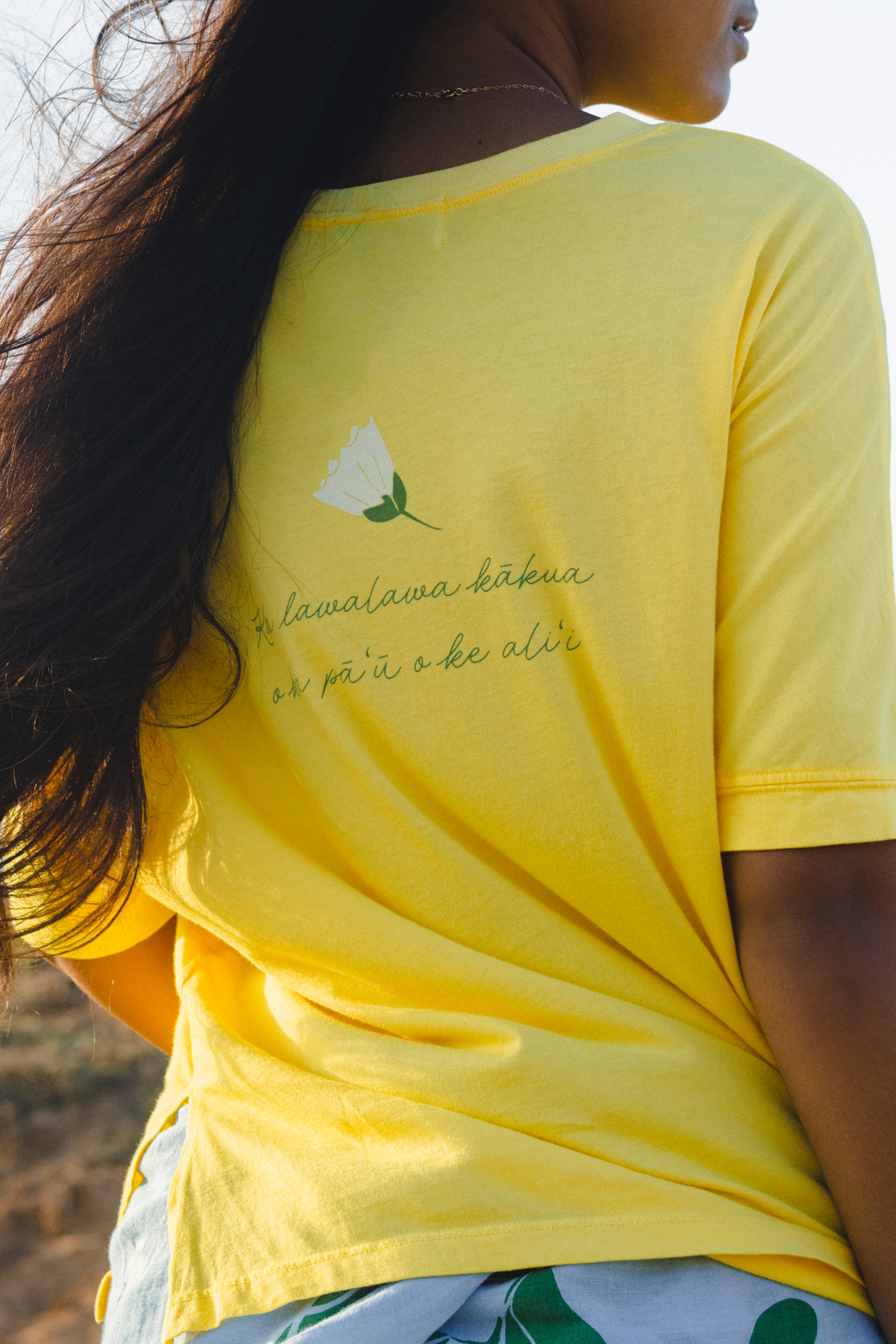 Pāʻūohiʻiaka | Relaxed Top - yellow