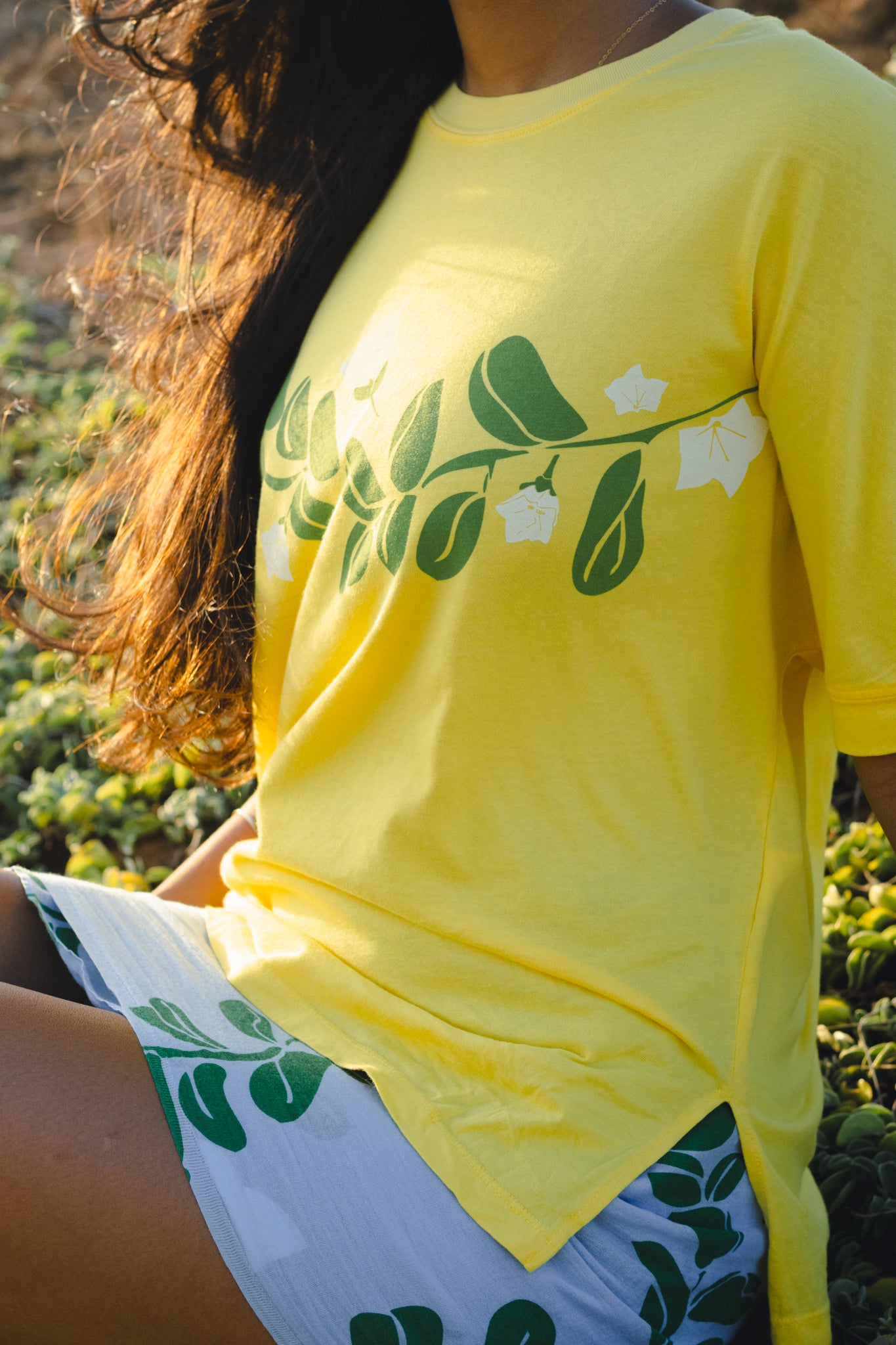 Pāʻūohiʻiaka | Relaxed Top - yellow