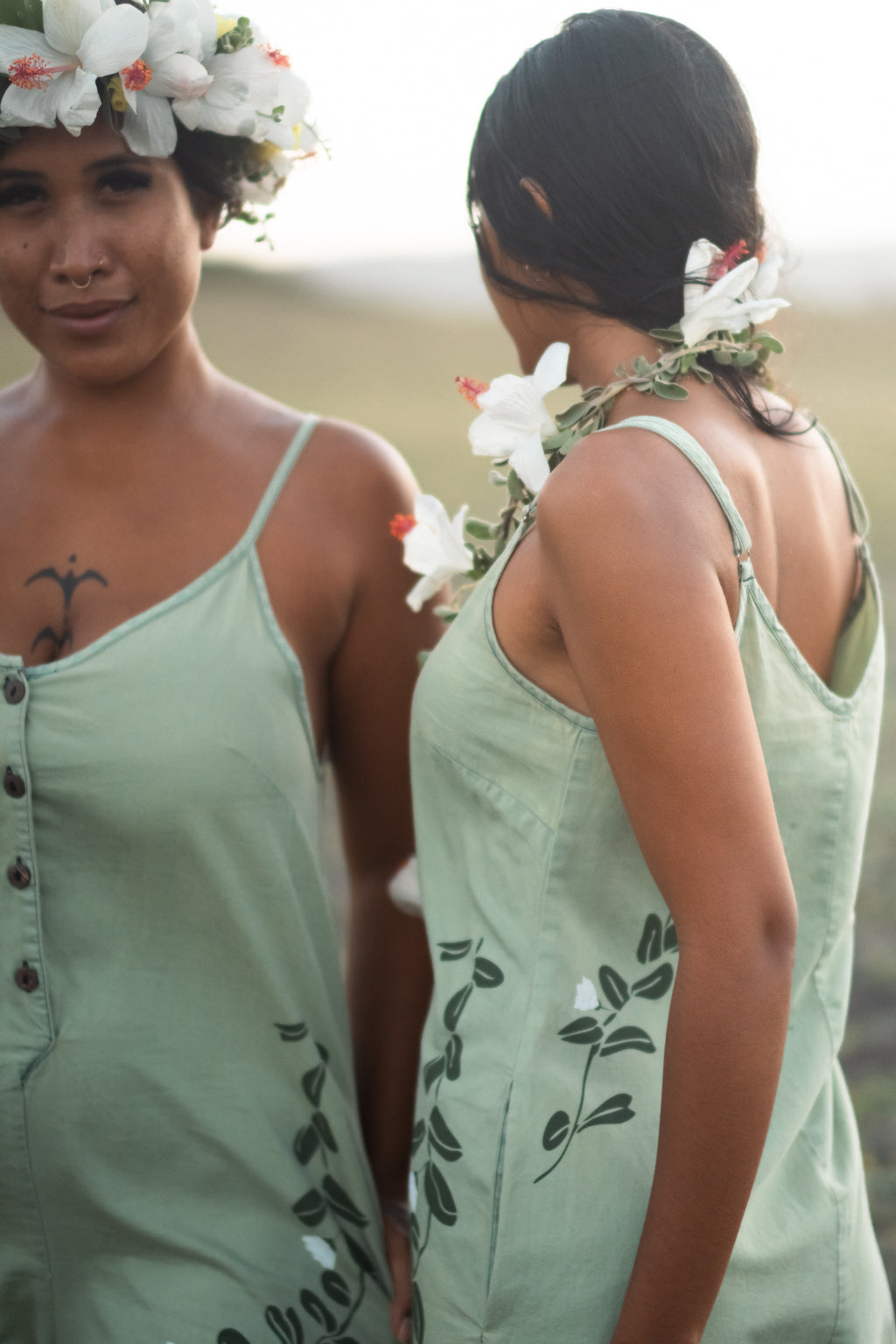 Pāʻūohiʻiaka | Aeʻo Romper - denim