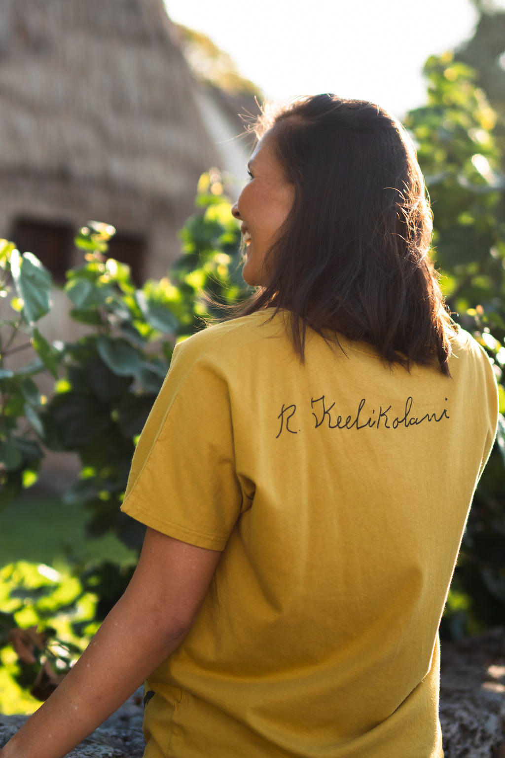 Princess Ruth Keʻelikōlani | Kimono Top - mustard