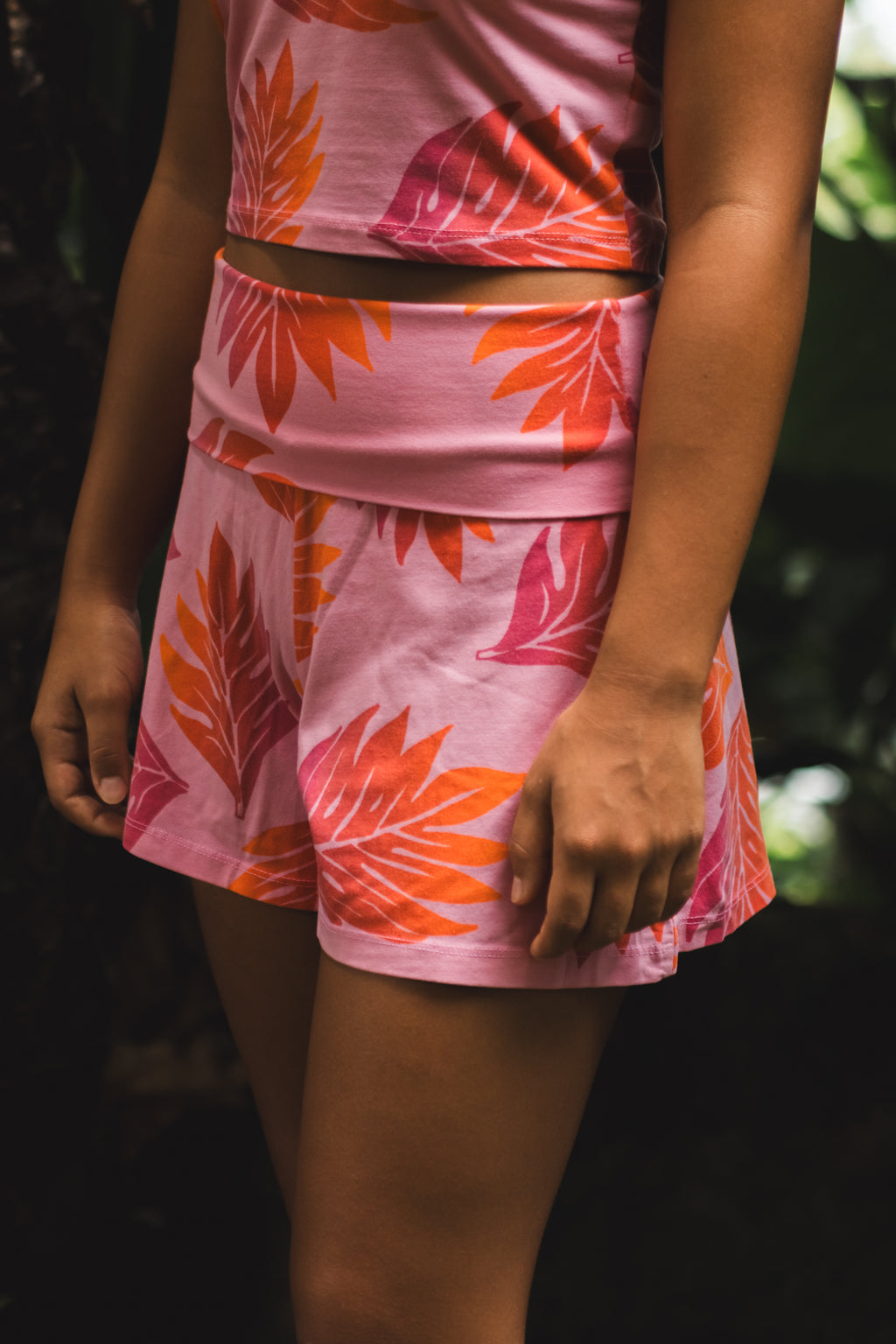 Lau ʻUlu | Foldover Shorts - pink *ASF*