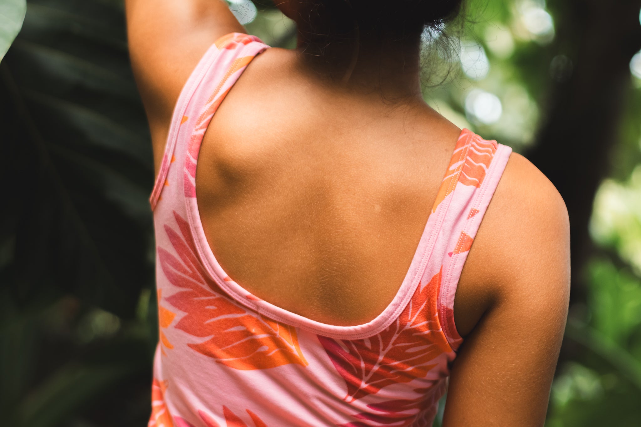 Lau ʻUlu | Cropped Tank Top - pink *ASF*