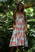 Lau ʻUlu | 3-Tier Dress - light blue