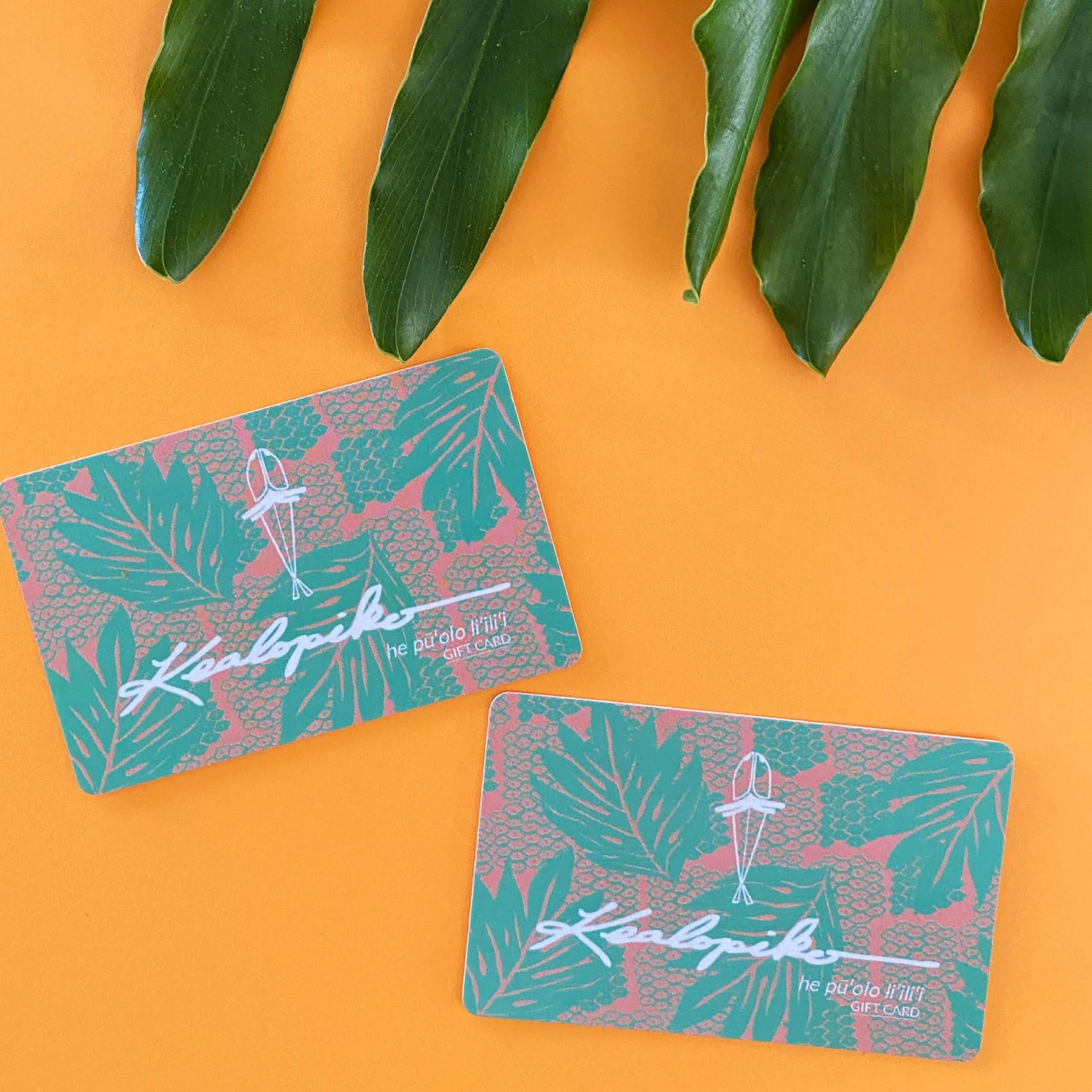 He Puolo Liilii Gift Card